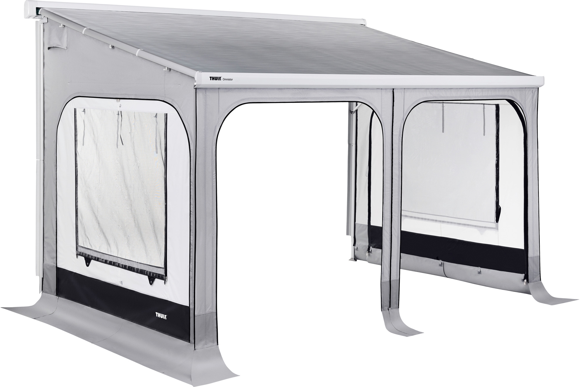 Thule Panorama Markisenzelt für Ducato / Jumper / Boxer / Movano > 2022 H2 Lift roof mit Markise Omnistor 5200 Markisenlänge 4,00 Meter