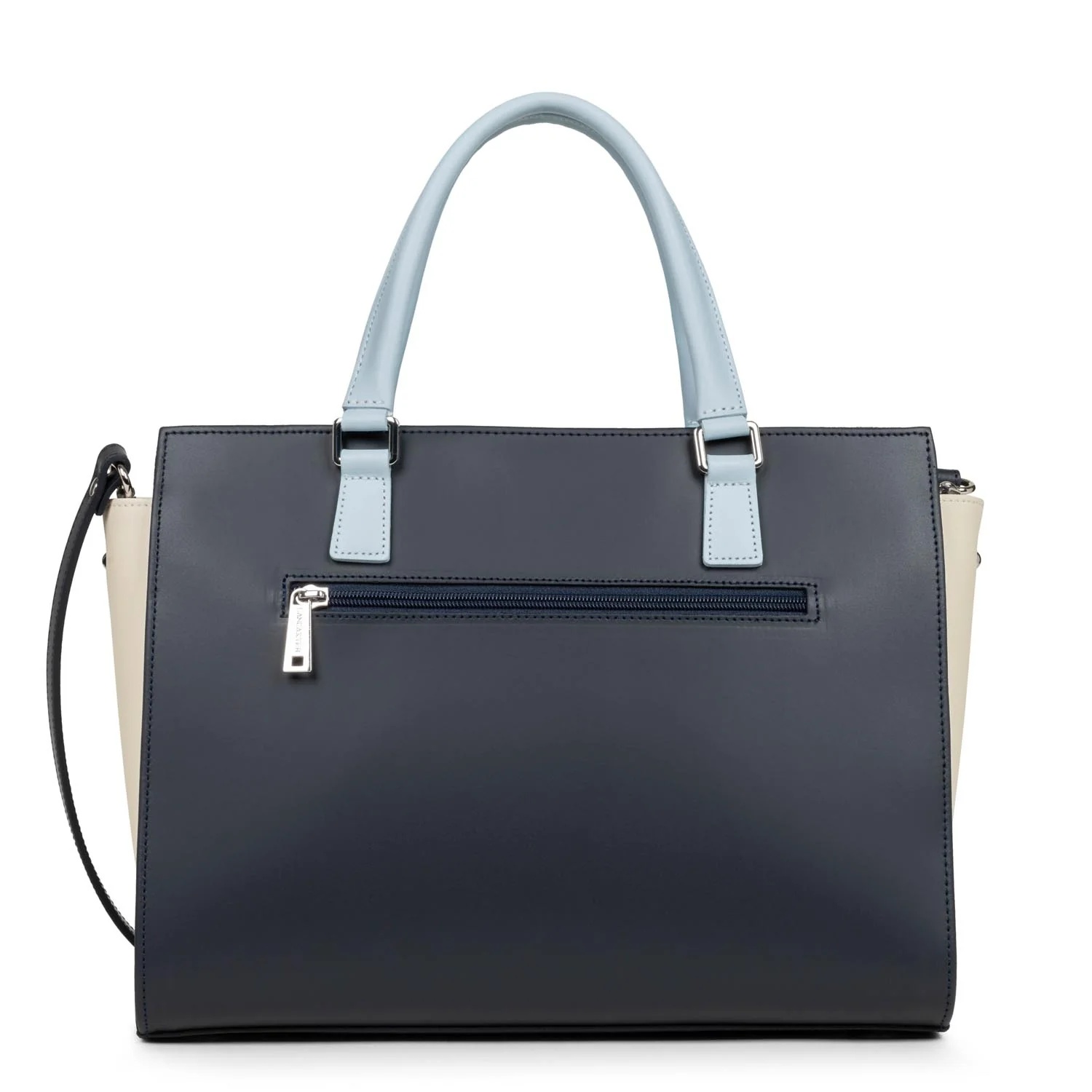 Smooth-Grand sac cabas main