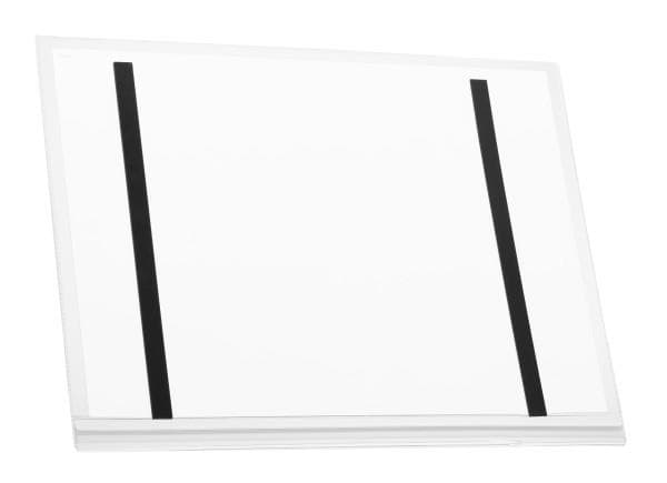 DURABLE - Displayramme - for A3, Tabloid (279 x 432 mm) - magnetisk - gjennomsiktig (en pakke 5)