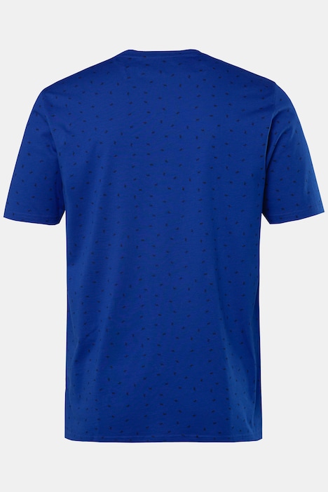 JP 1880 Schlafanzug, Homewear, Zweiteiler, T-Shirt mit Alloverprint, lange Hose, bis 8 XL
