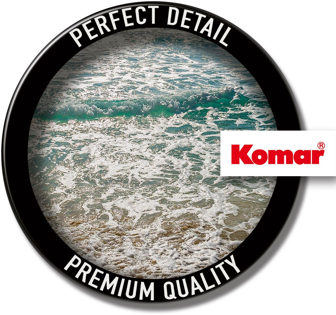 Komar Fototapete »Digitaldruck Vlies -  Seaside - Grösse 300 x 250 cm« bedruckt glatt Wohnzimmer, Schlafzimmer