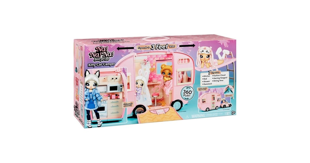 MGA EntertainmentNa! Na! Na! Surprise Kittencamper poppen accessoires