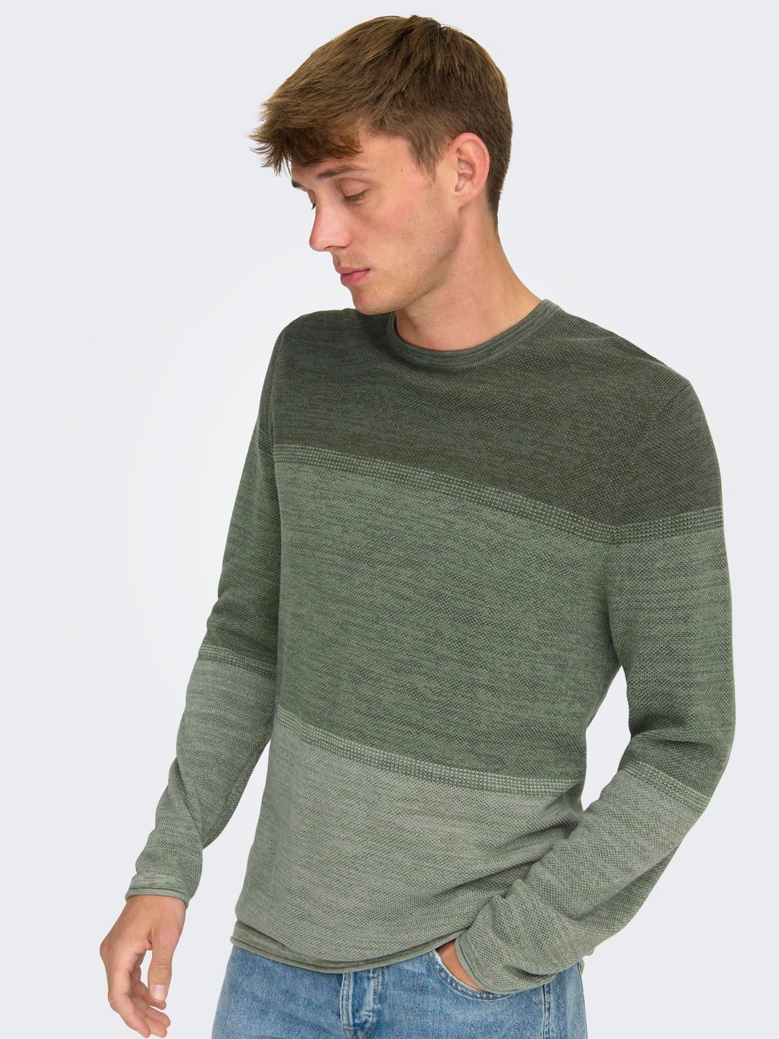 ONSFELIX Pullover Castor Gray