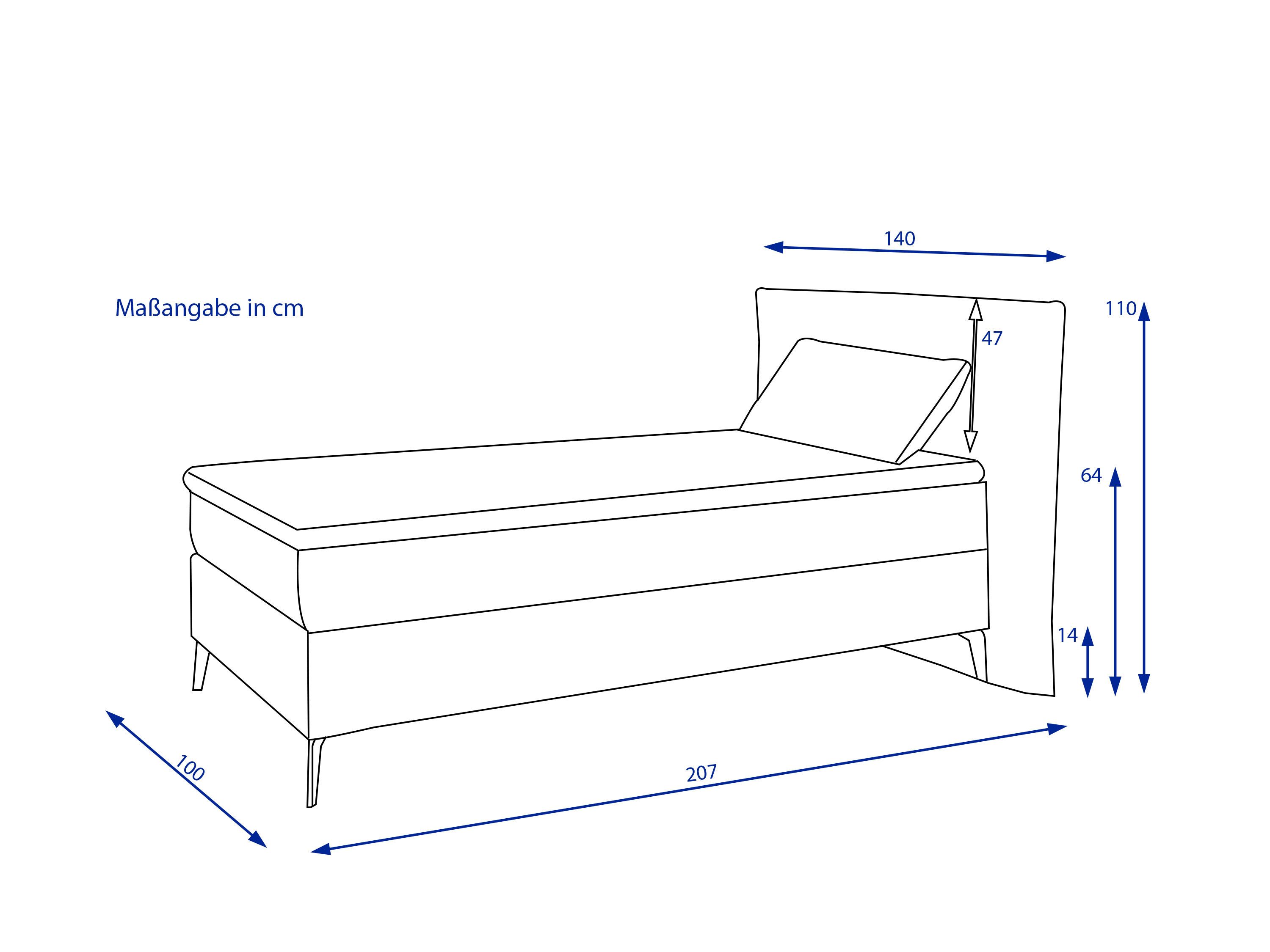 Boxspringbett SANSIBAR VIBORG