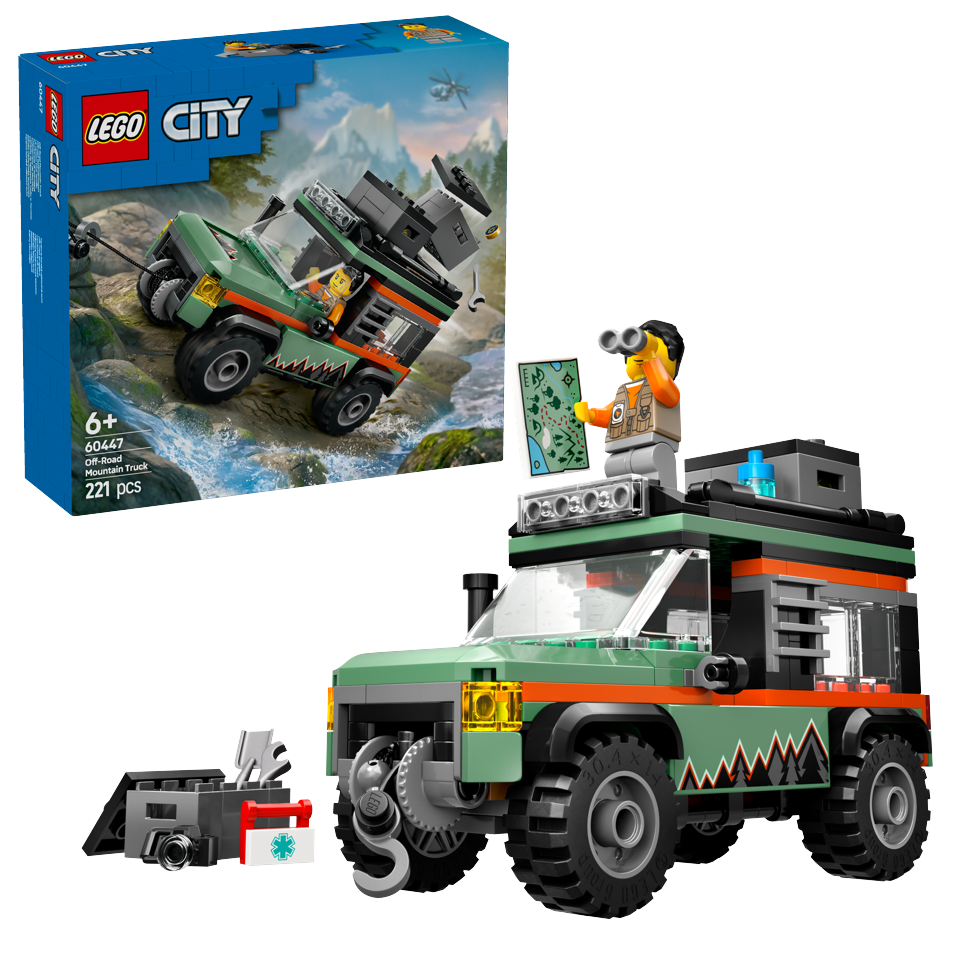 LEGO - LEGO City - Firhjulstrukket Bjerg-Offroader (60447)