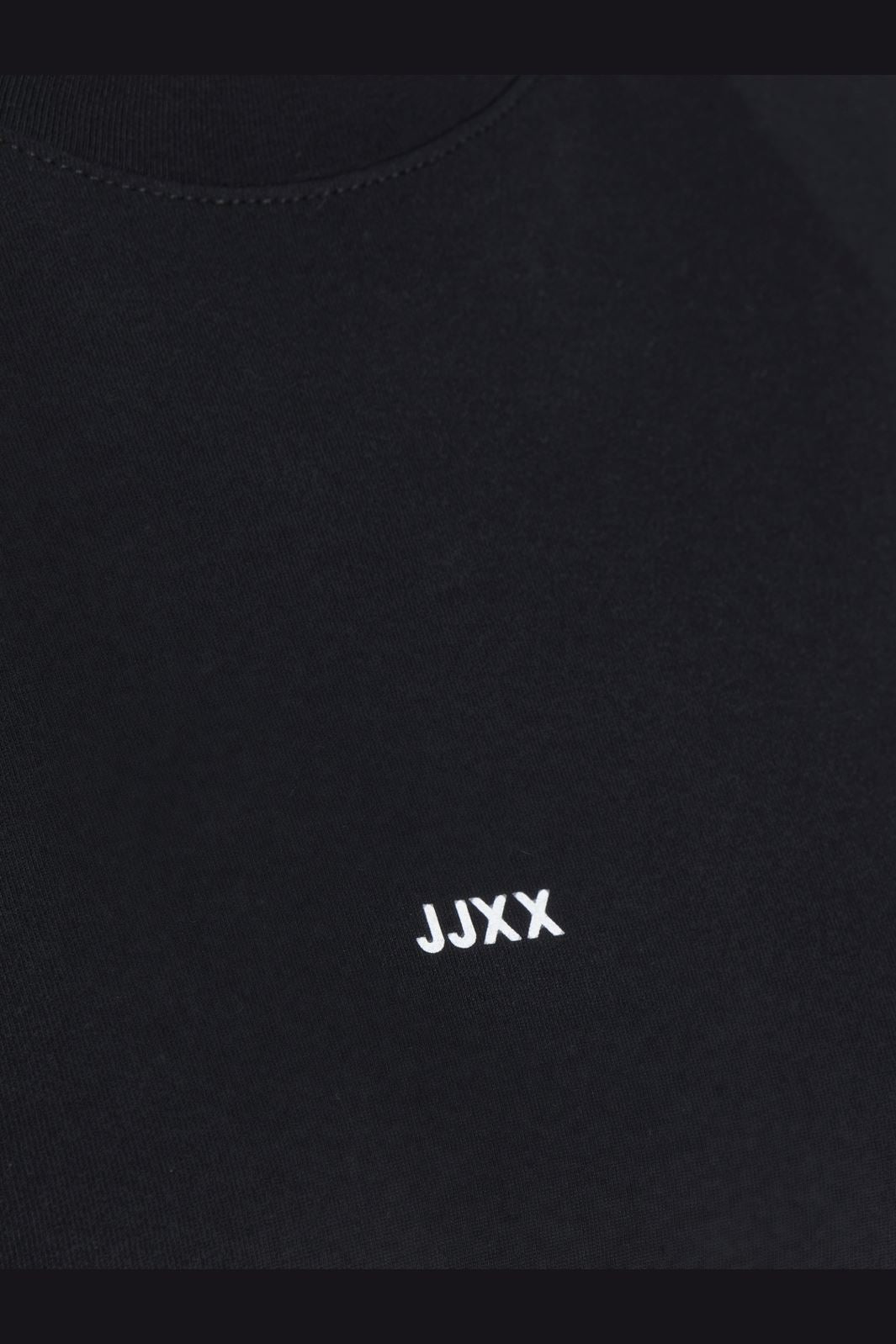 Jjxx Jxandrea Loose Ss Logo Tee 3861160 black white logo