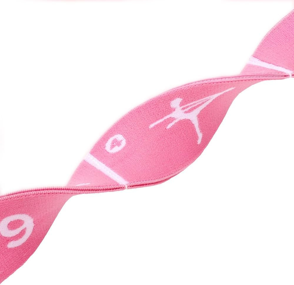 Stoff Fitness Übungsband / Widerstandsband / Gymnastikband für Training / Yoga / Pilates - Pink