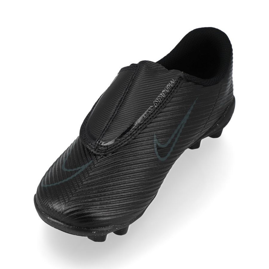 Nike Mercurial Vapor 16 Club Velcro MG Shadow - Noir/Vert Enfant