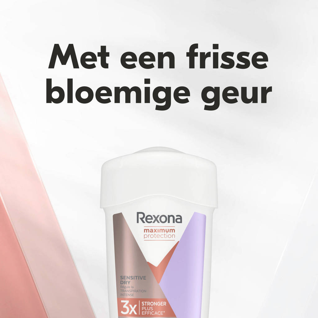 Tis een top product. En er komen geen nare luchtjes er door heen.Sensitive Dry anti-transpirant deodorant stick - 6 x 45 ml