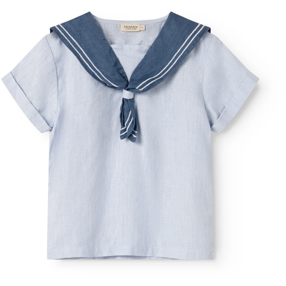 Køb MarMar Linen Blue Mist Tosea T-shirt