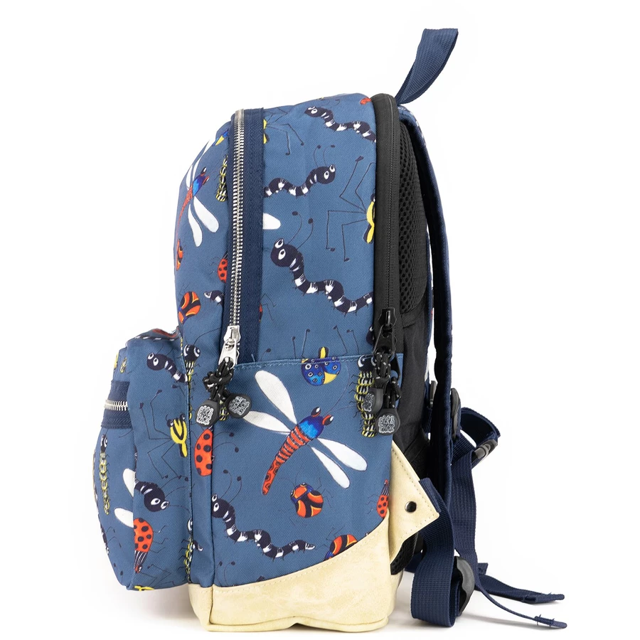 Pick & Pack Rucksack Insect Backpack M Blau
