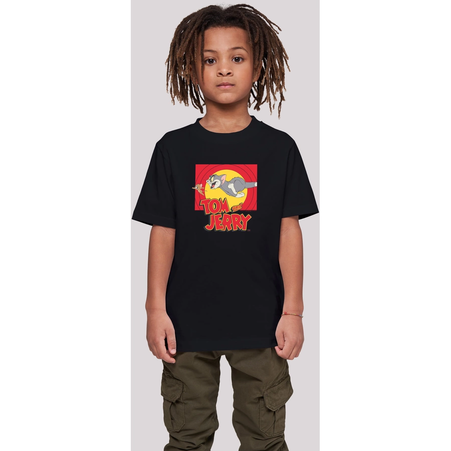 F4NT4STIC T-Shirt Tom and Jerry TV Serie Chase Scene schwarz