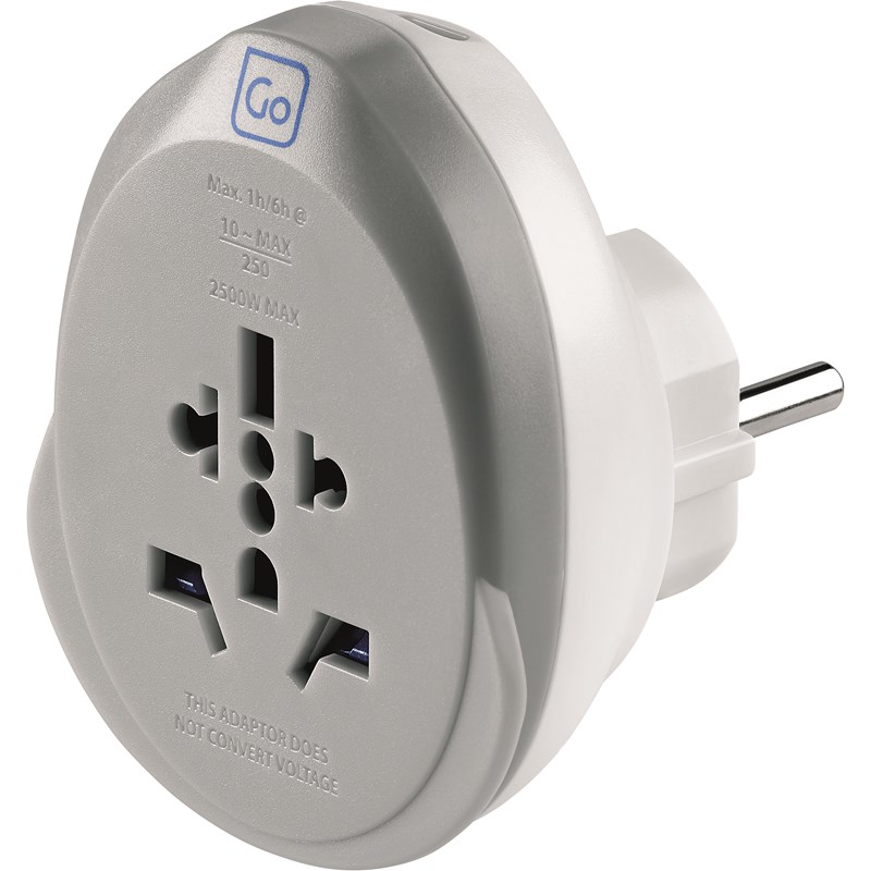 Go Travel<br>Adapter Worldwide