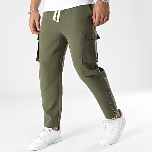 Pantalon Cargo Vert Kaki
