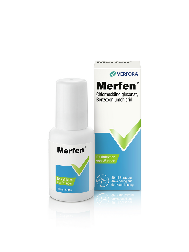 MERFEN wässerige Lösung wässrige Lös farblos Spr 30 ml
