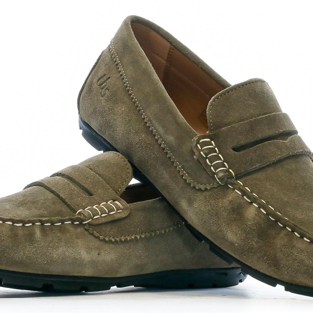TBS Mocassins Kaki Homme TBS SAILHAN