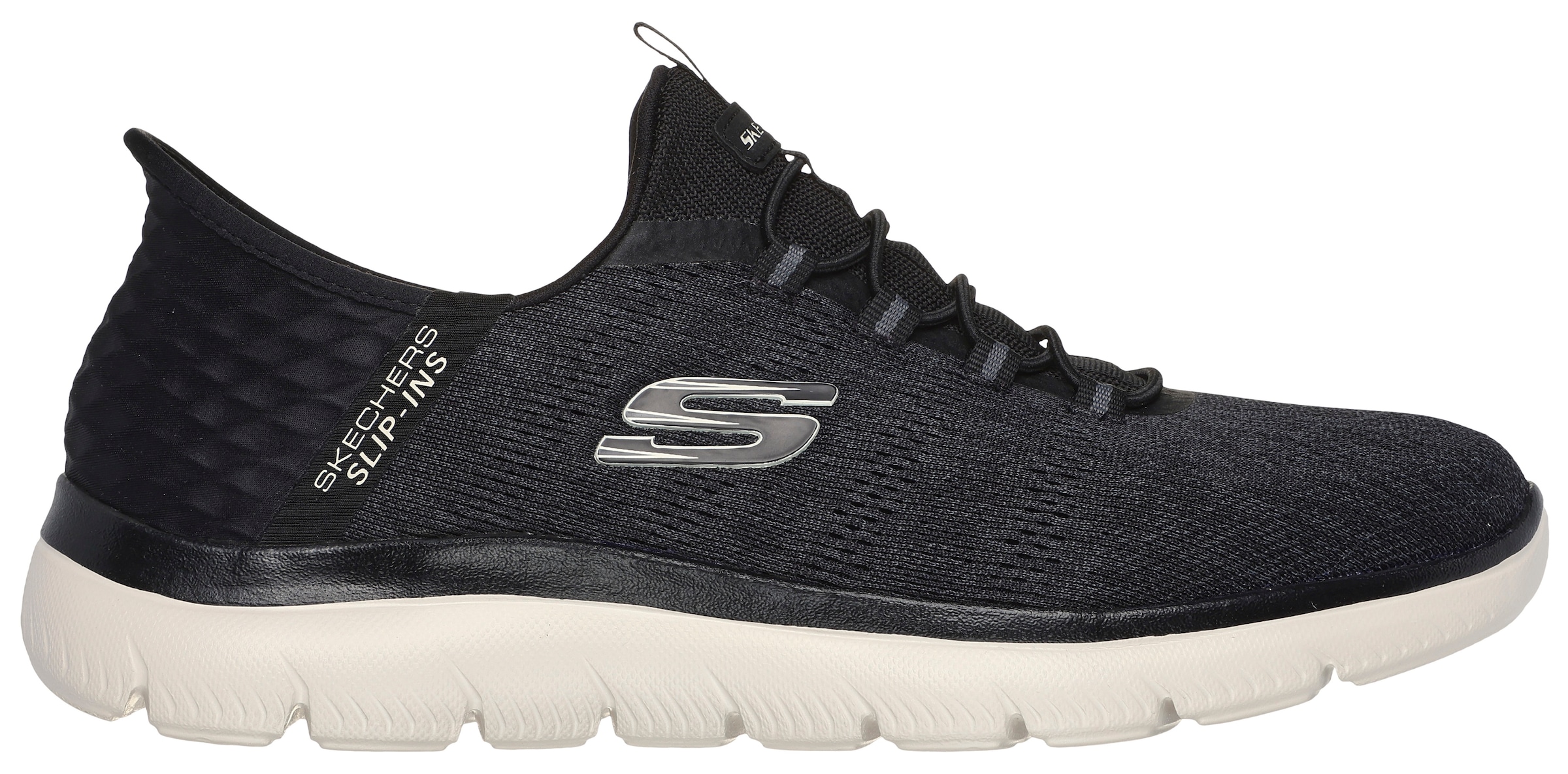 Skechers Slip-On Sneaker »SUMMITS-KEY PACE«  Slipper, Freizeitschuh, Halbschuh in veganer Verarbeitung