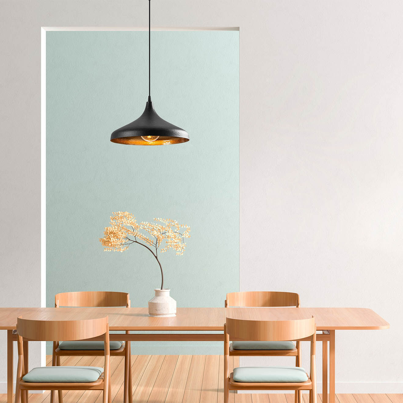 Opviq Suspension Tattoo 2641 noire  - H.118x36 cm