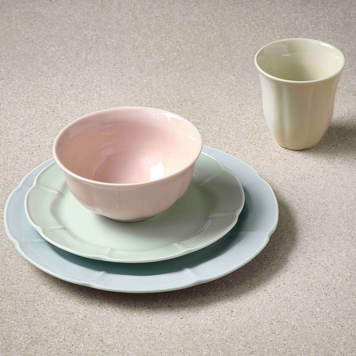 Søholm Solvej middagstallerkenen, 26.5 cm, powder blue
