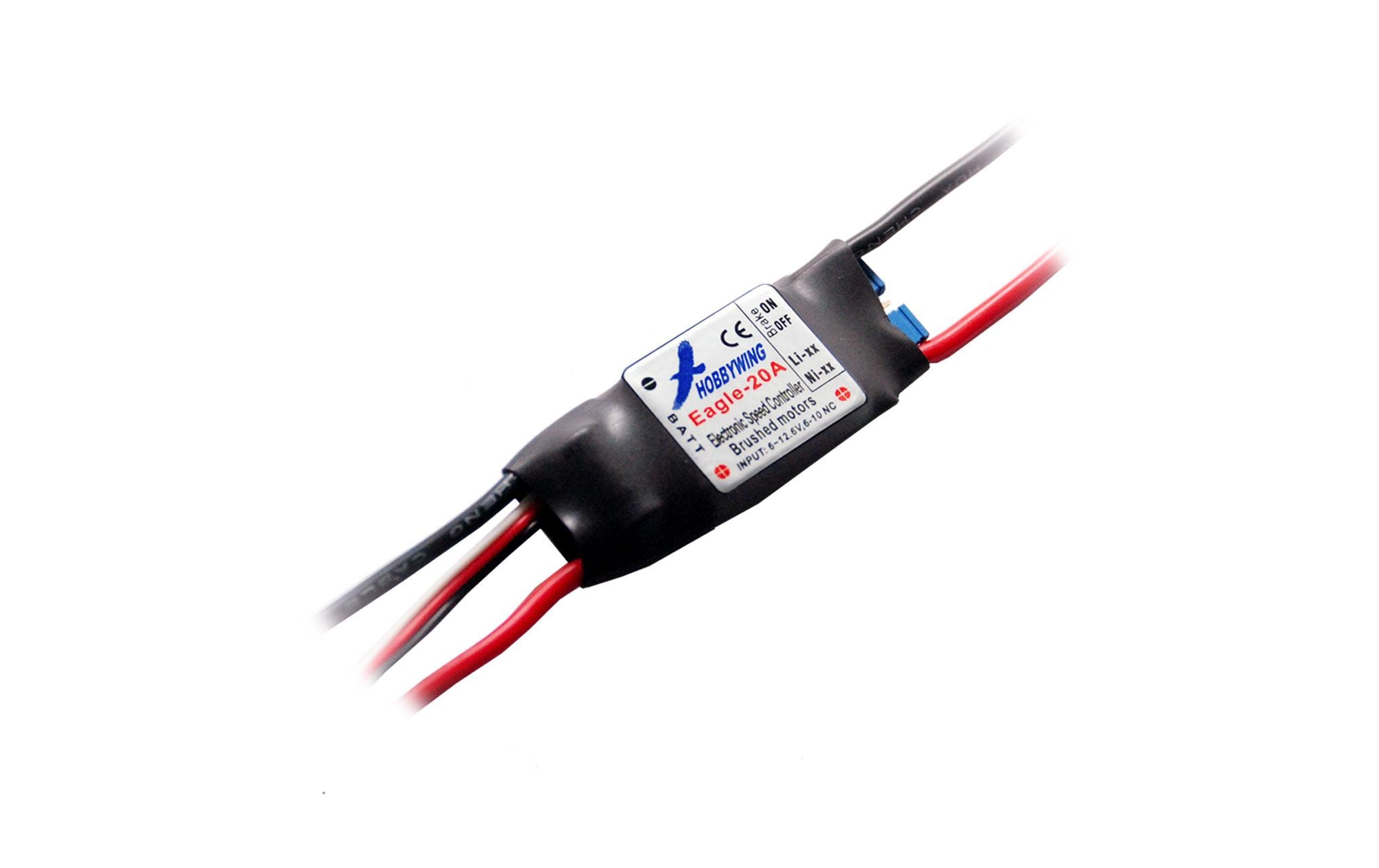 Brushed Regler Eagle 20A 2-3SBrushed ESC für Flugzeugmodelle