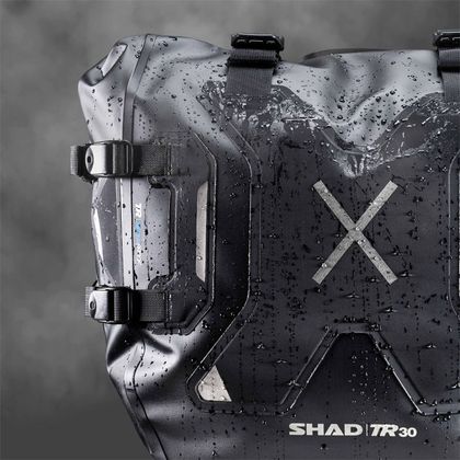 Sacoches cavalières Shad TERRA TR30 ETANCHES (2 x 30 litres) Universel - Noir