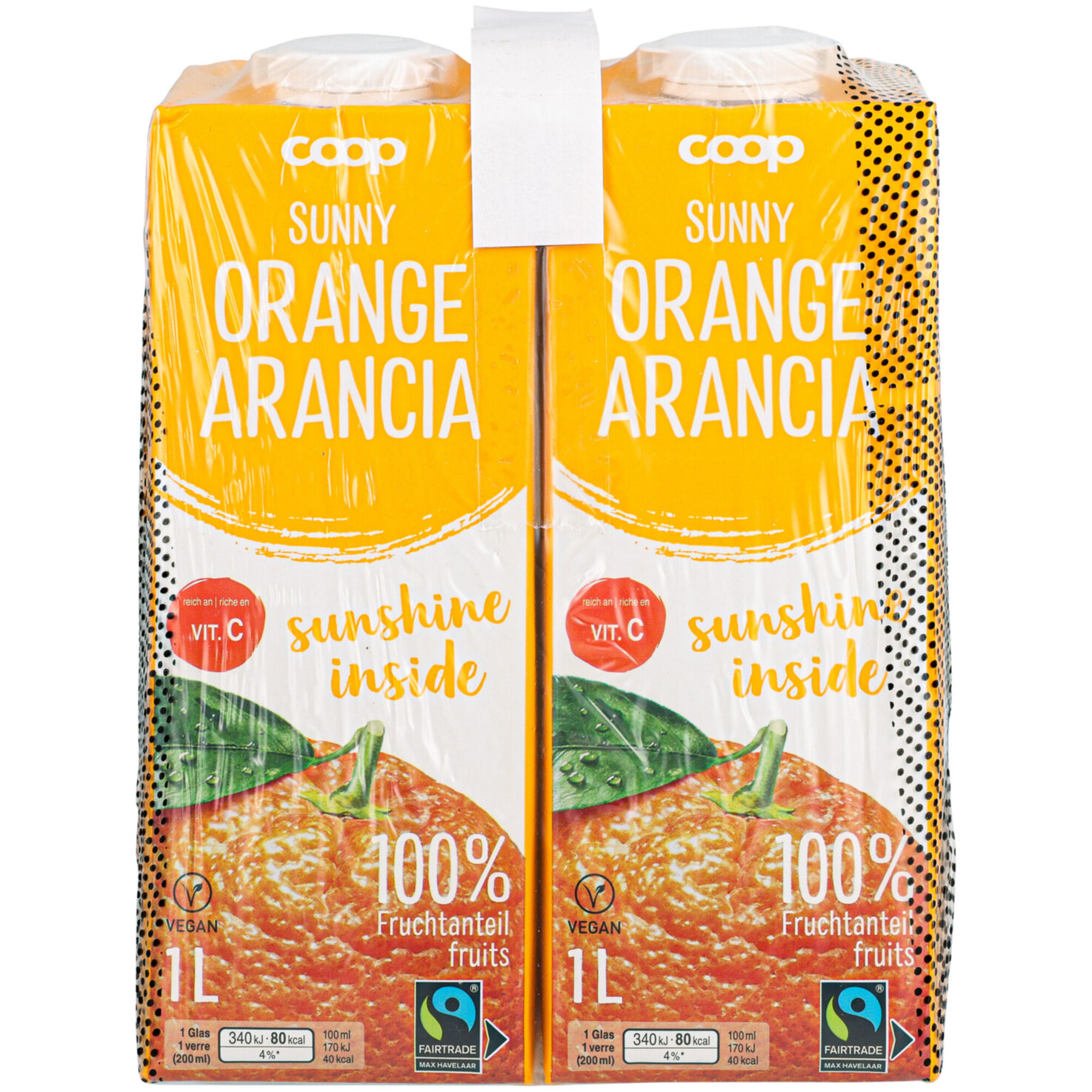 Fairtrade Orangensaft 4x1l