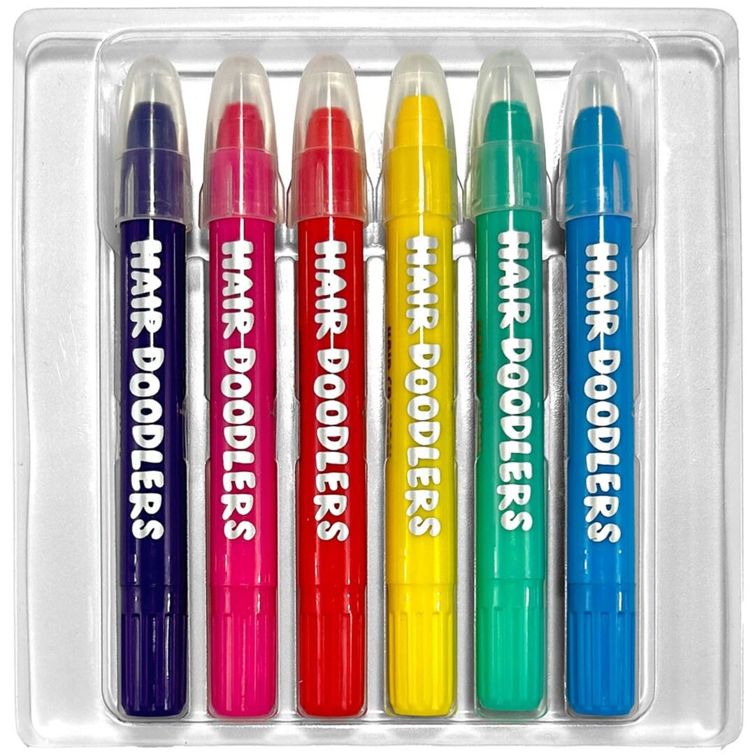 Ooly haarkrijt hair doodlers - 6st