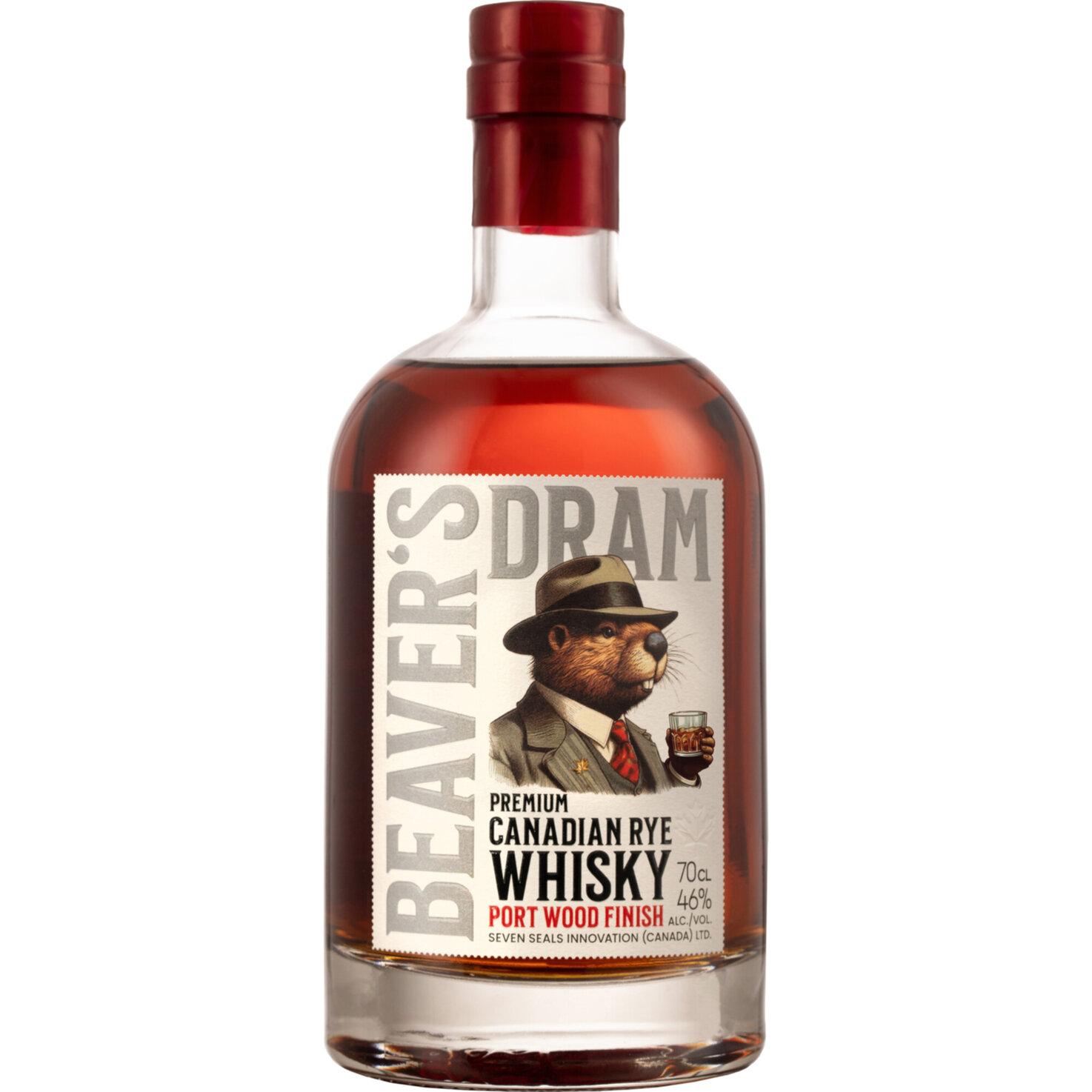 Beaver`s Dram Canadian Rye Whisky -70cl