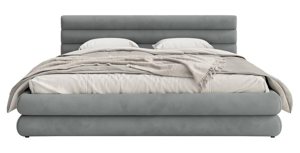 NADUVI Collection Gestoffeerd bed Alvaro chenille 160 x 200 met