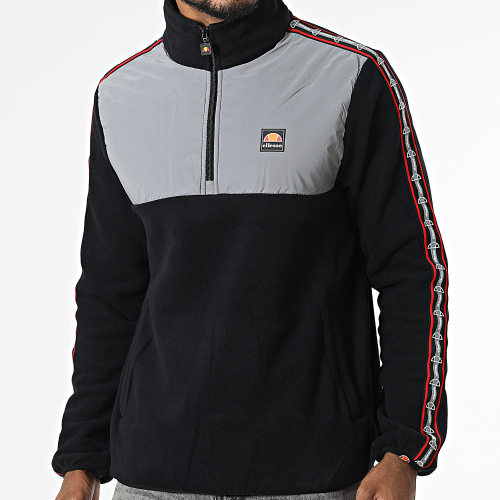 Veste Outdoor A Bandes Zabo SHP16200 Noir Gris Réfléchissant