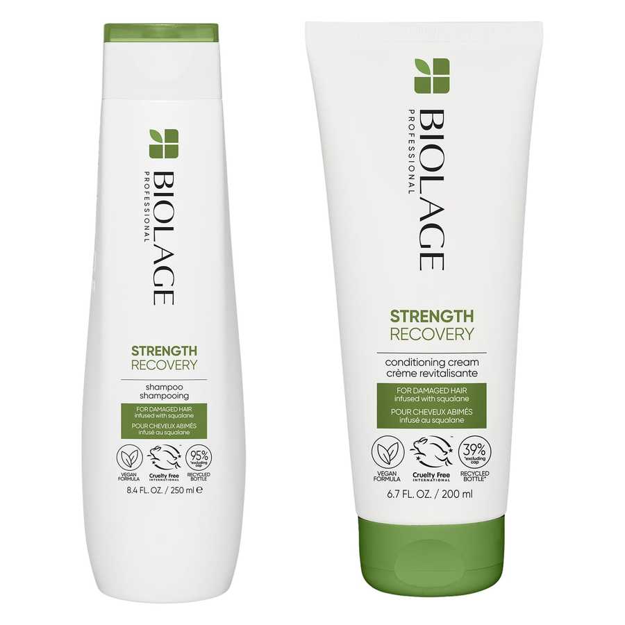 Biolage Strength Recovery Routine For Damaged Hair