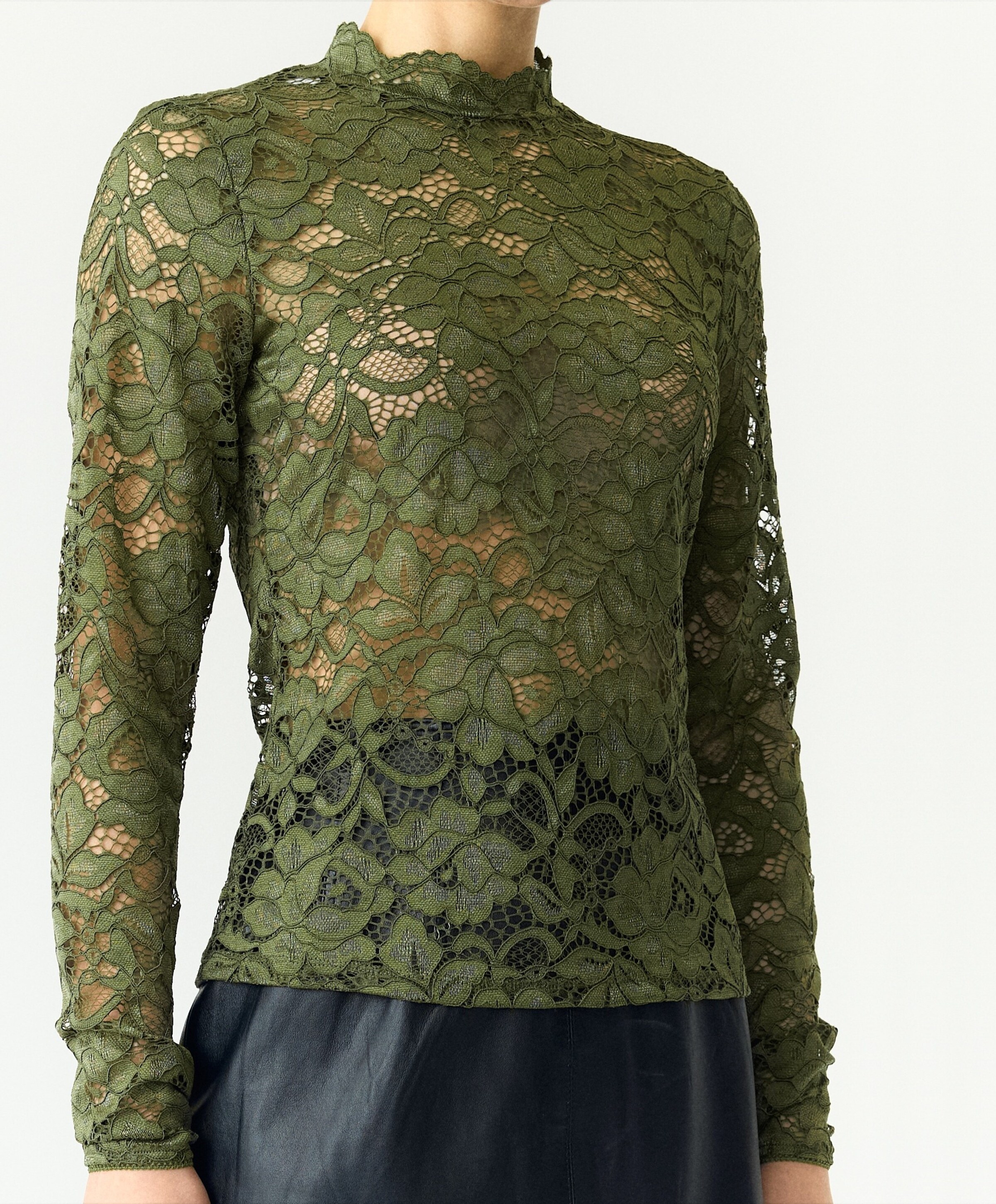 Y.A.S. Dames top groen