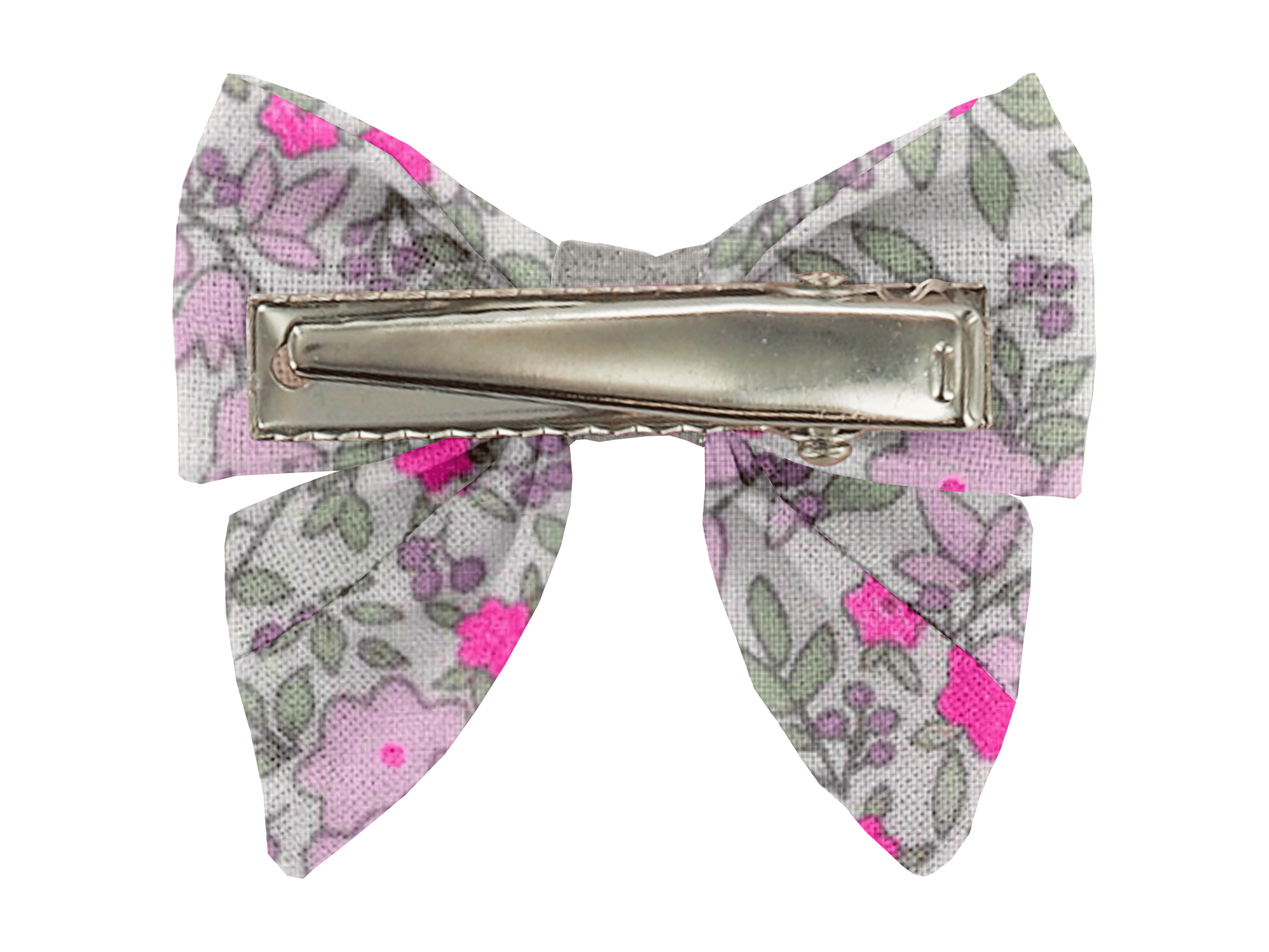 Barrette Mini Noeud Papillon Serenade Fluo