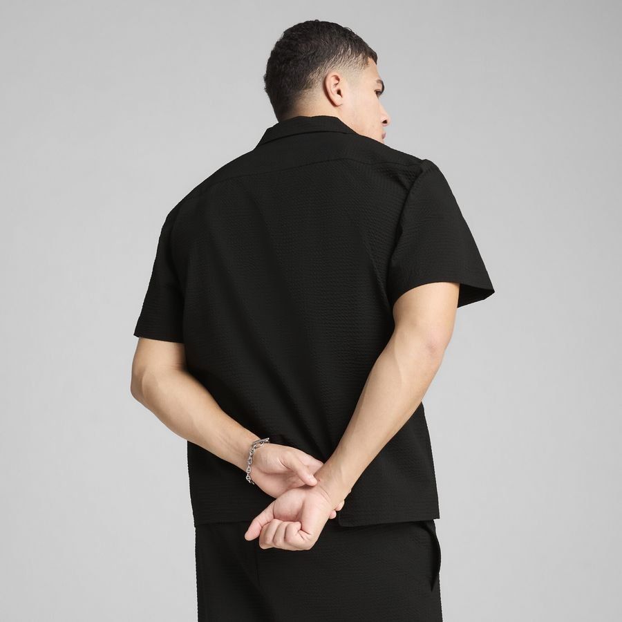Puma WARDROBE ESS Relaxed Seersucker-Shirt