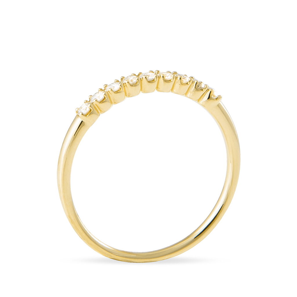 Alliance Eloise Or Jaune Diamant