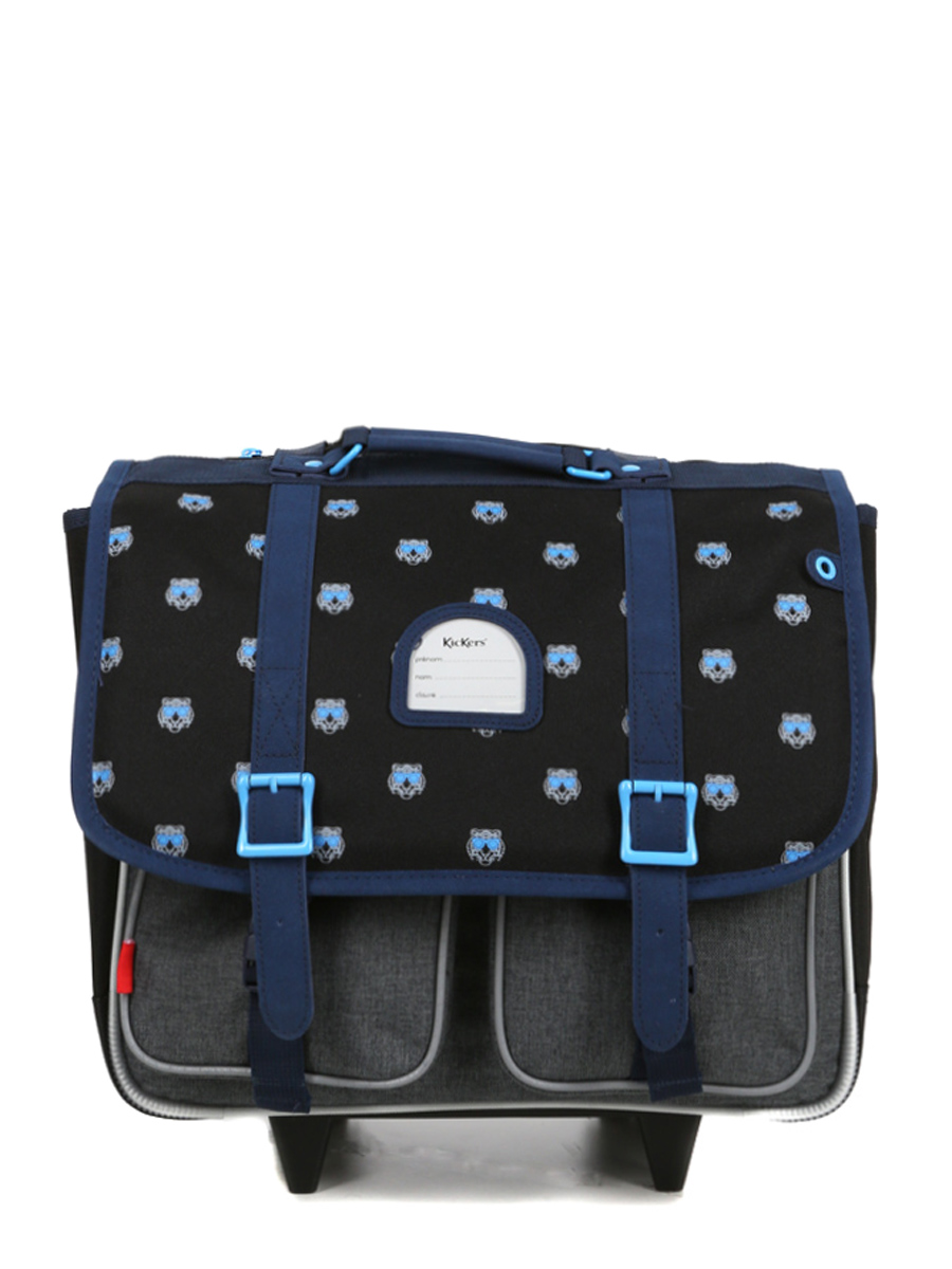 Cartable À roulettes Kickers Boy Tiger 38 cm