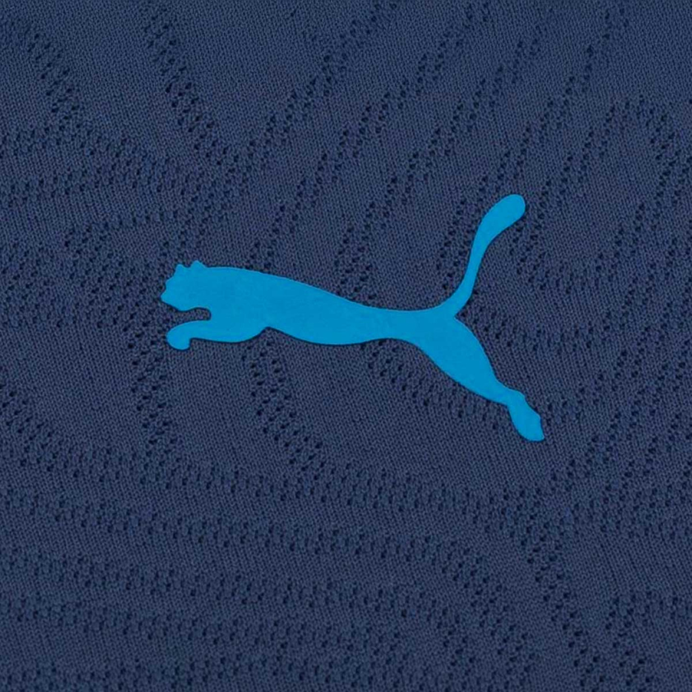 PUMA Manchester City Trainingsset 2024-2025 Kids Donkerblauw Lichtblauw