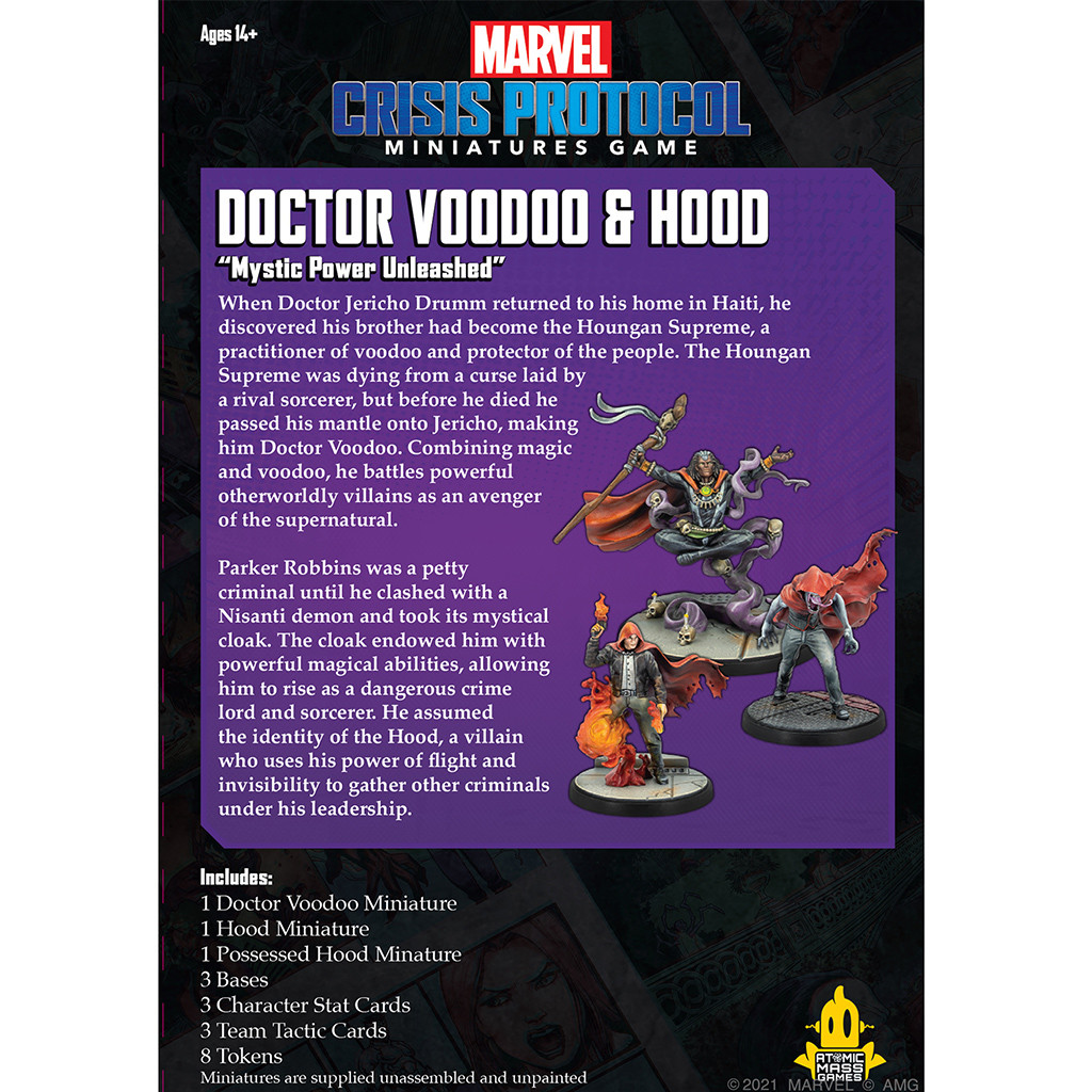 Marvel Crisis Protocol : Doctor Voodoo & Hood