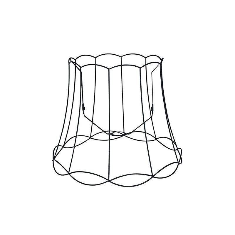 Metalen lampenkap zwart 50/40 - Granny Frame