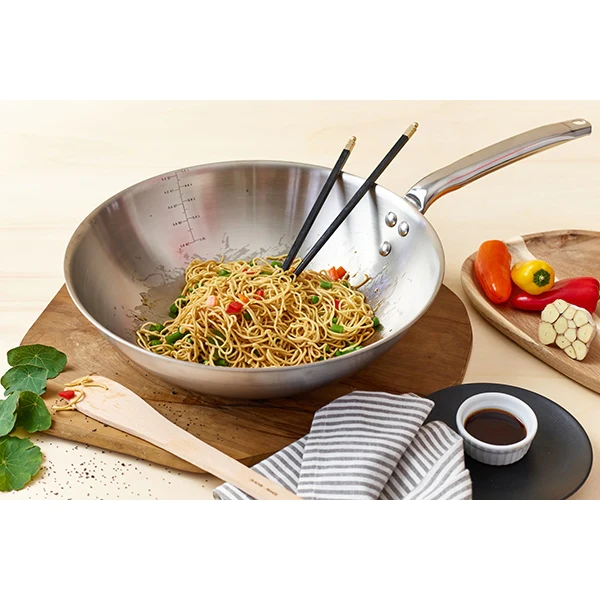 Wok 32 cm Alchimy De Buyer