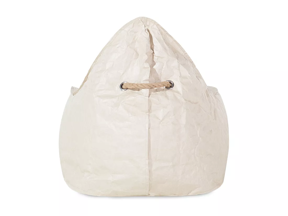 Pouf poire 200 L DROP 63 cm 75 cm Beige clair