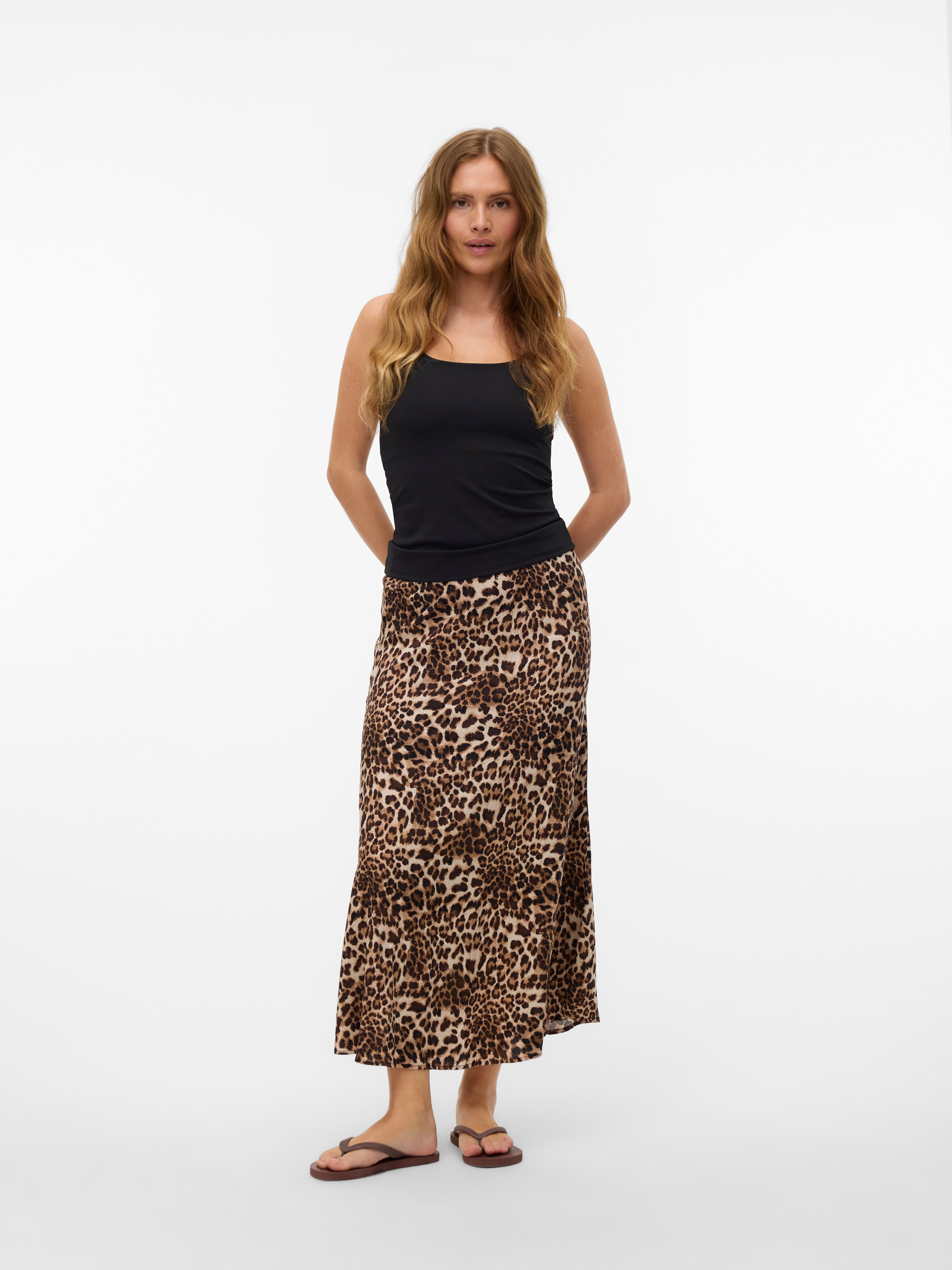Vero Moda Maxirock »VMALBA ANKLE SKIRT WVN GA NOOS«