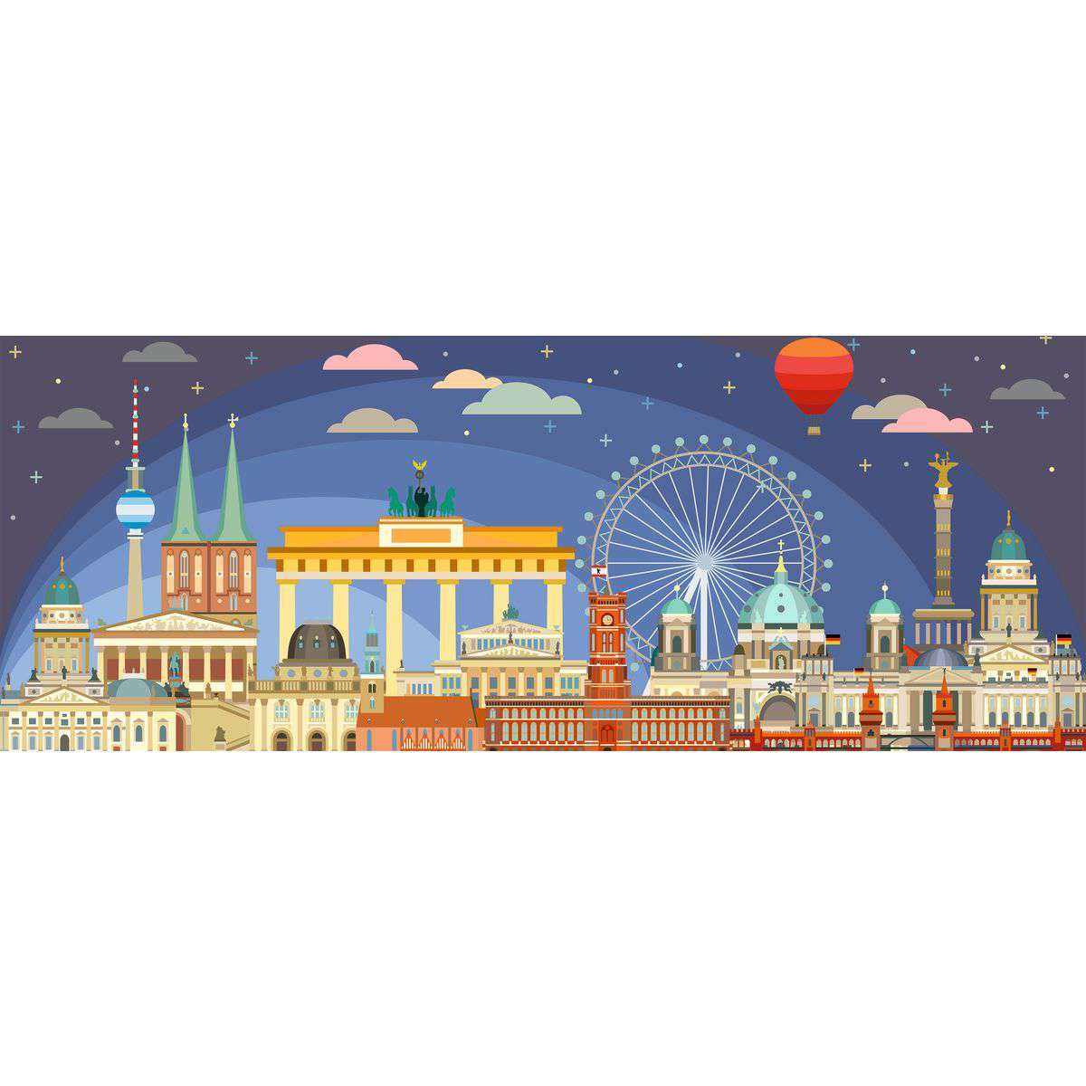 Ravensburger Spiel Nachts in Berlin