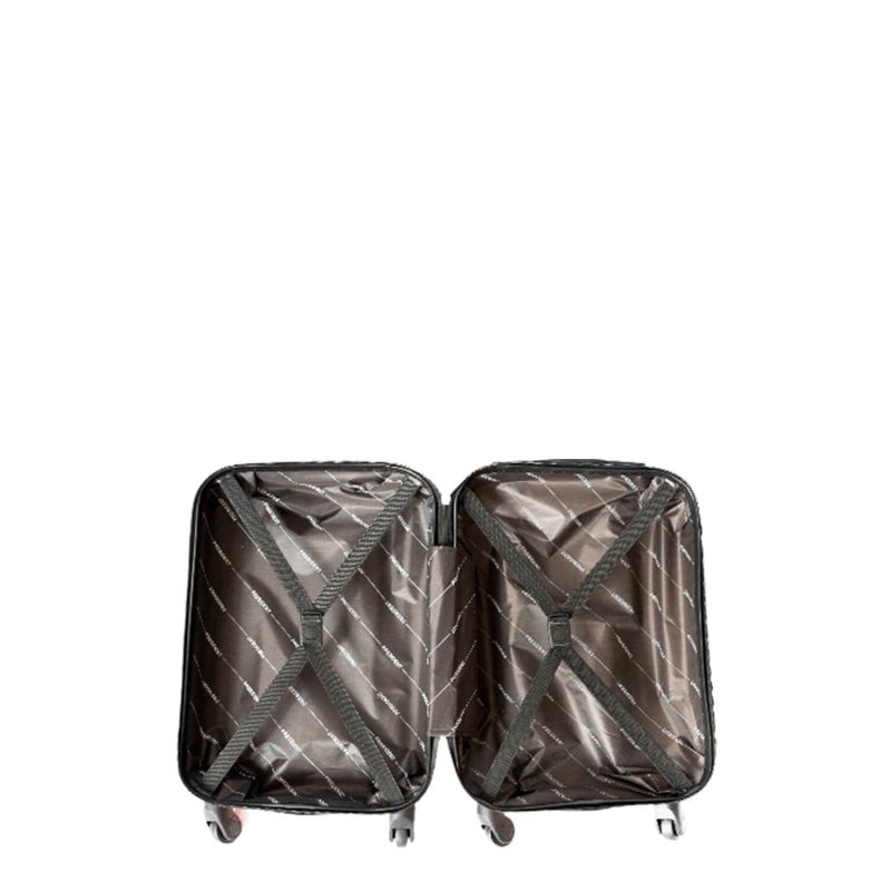 Lot de 4 valises rigides FG671 45, 55, 65 et 75 cm Red