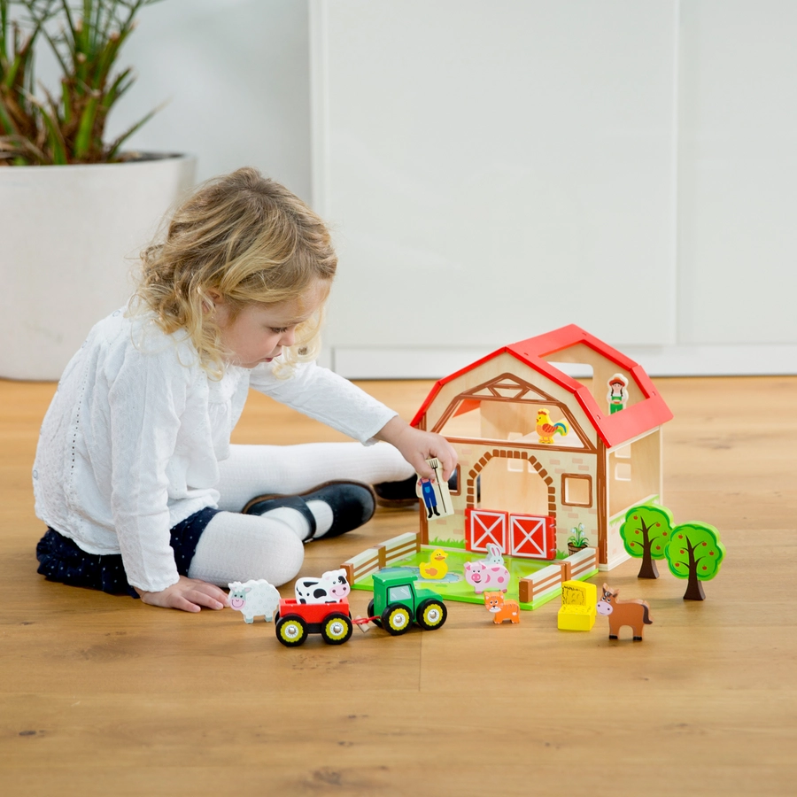 New Classic Toys Bauernhof Spiel-Set