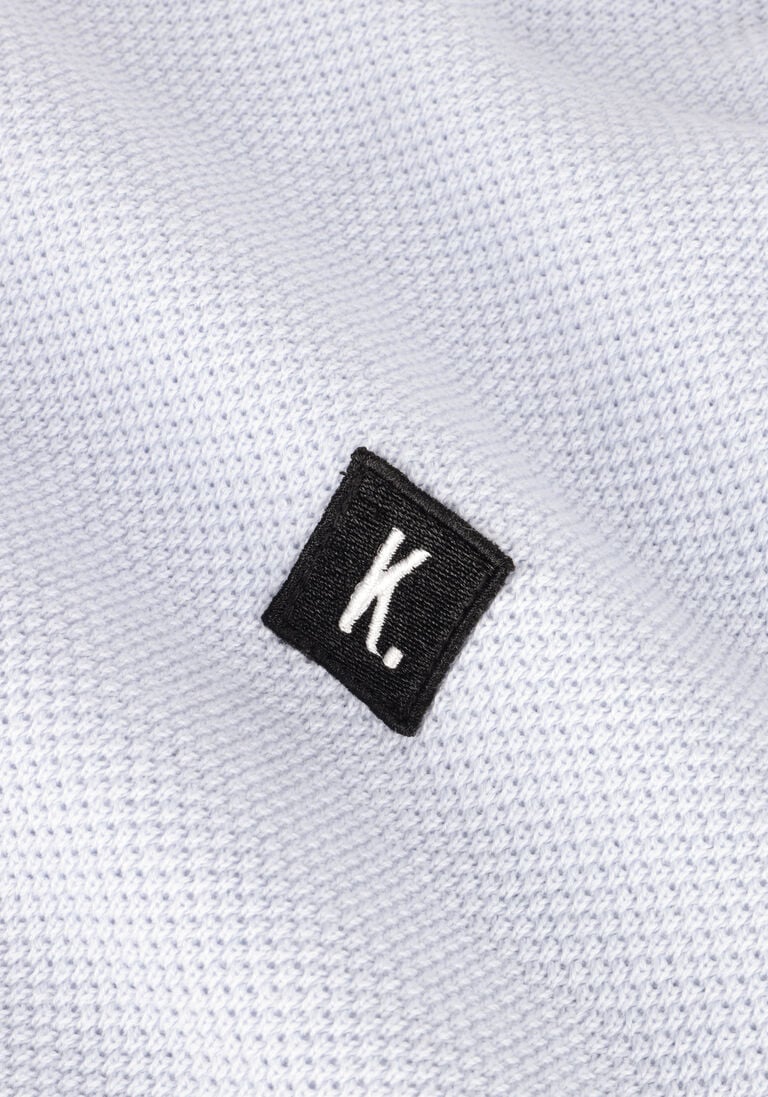 KULTIVATE blauwe kultivate trui kn structure mock