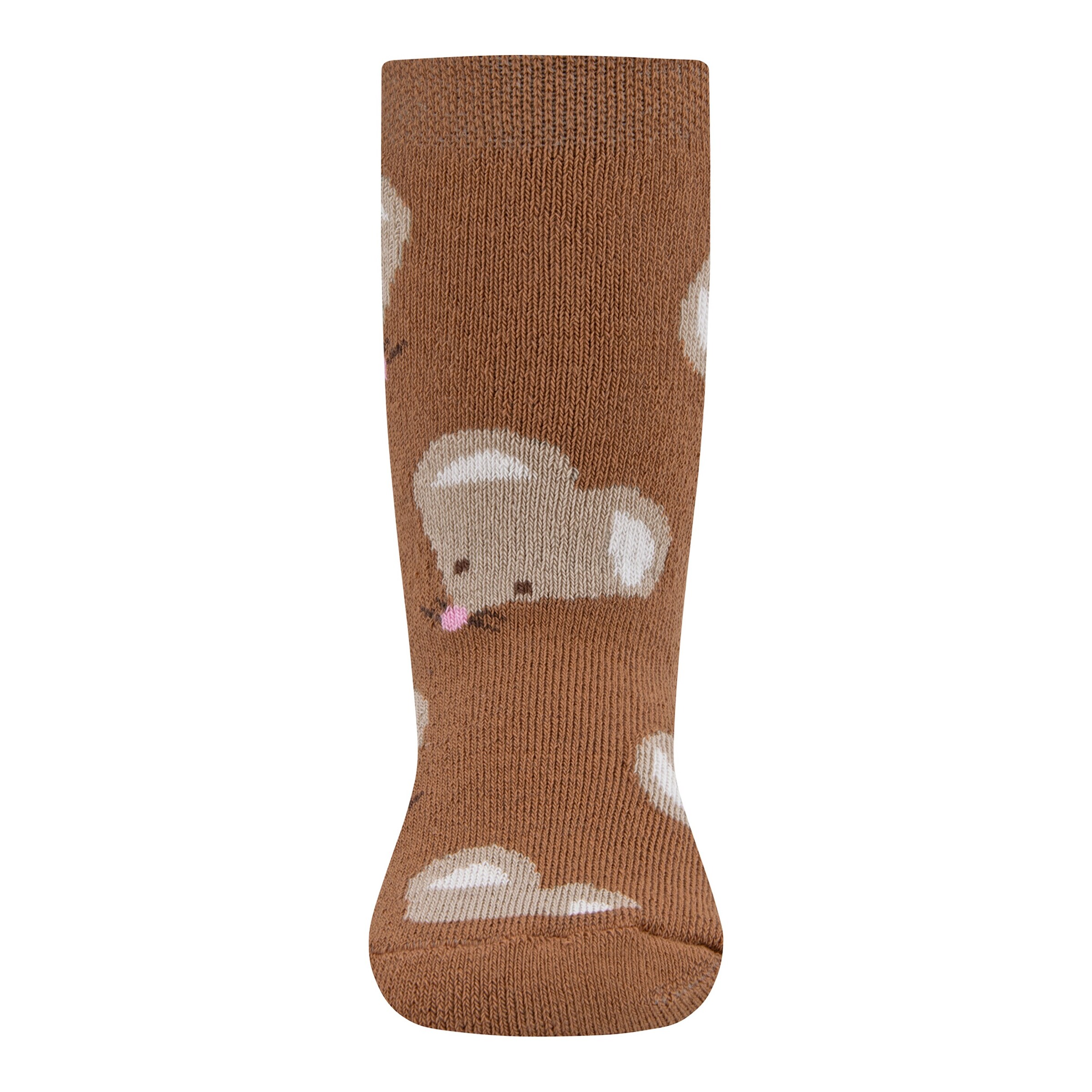 Ewers ABS-Socken Softstep Maus braun
