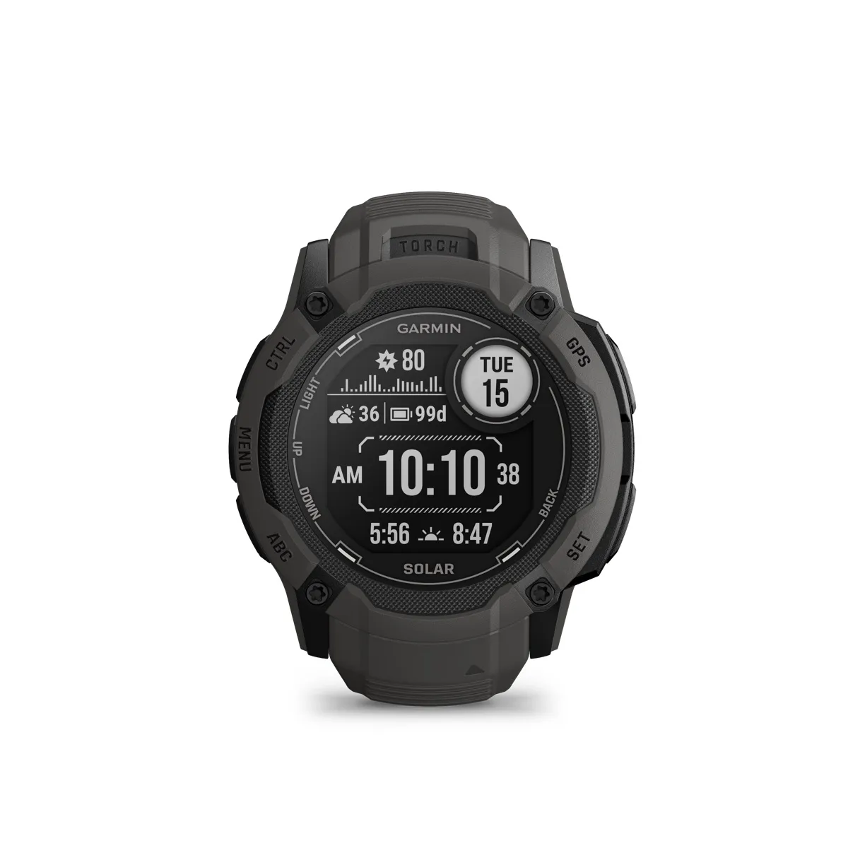 Garmin Instinct 2X Solar Graphite
