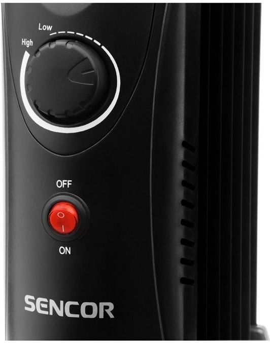 Sencor - SOH 2107 - Olieradiator - Zwart - 700 W