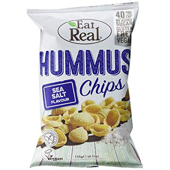 Eat Real Hummus Chips Sea Salt